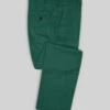 Scabal Oslo Green Wool Pants