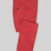 Scabal Red Cotton Stretch Pants 1 Scabal Red Cotton Stretch Pants -Men's Clothing Shop scabalredcottonstretchpantlk