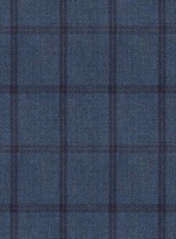 Scabal Tornado Windowpane Pacific Blue Wool Pants 9 Scabal Tornado Windowpane Pacific Blue Wool Pants -Men's Clothing Shop scabaltornadowindowpanepacificbluewoolpantlk 2