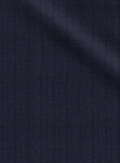 Scabal Londoner Allamo Stripe Blue Wool Pants -Men's Clothing Shop scabllondonerallamostripebluwolpntslk 2