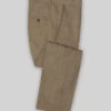 Solbiati Art Du Lin Hazel Brown Linen Pants