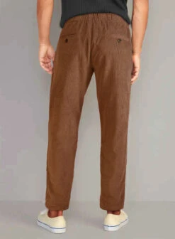 Easy Pants Spring Brown Corduroy -Men's Clothing Shop springbrowncorduroyeasypantlk 4