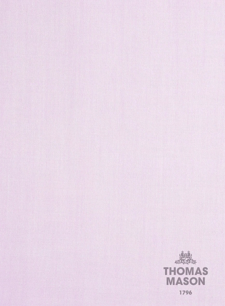 Thomas Mason Light Purple Shirt 5 Thomas Mason Light Purple Shirt - Image 3