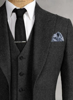 Peaky Blinders Suit - Thomas Shelby - Charcoal Tweed 13 Peaky Blinders Suit - Thomas Shelby - Charcoal Tweed -Men's Clothing Shop tspbcharcoaltweedsuit 1