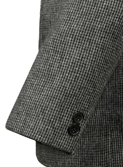 Vintage Gray Macro Weave Tweed Suit 5 Vintage Gray Macro Weave Tweed Suit - Image 3