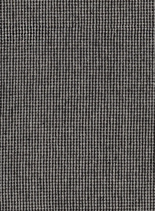 Vintage Gray Macro Weave Tweed Suit 4 Vintage Gray Macro Weave Tweed Suit - Image 2
