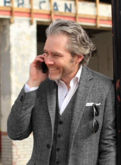 Vintage Glasgow Gray Tweed Suit -Men's Clothing Shop vintglasgraytweedsuitlook 2 af665fef 8034 45d2 b651 e6d9f40a8064