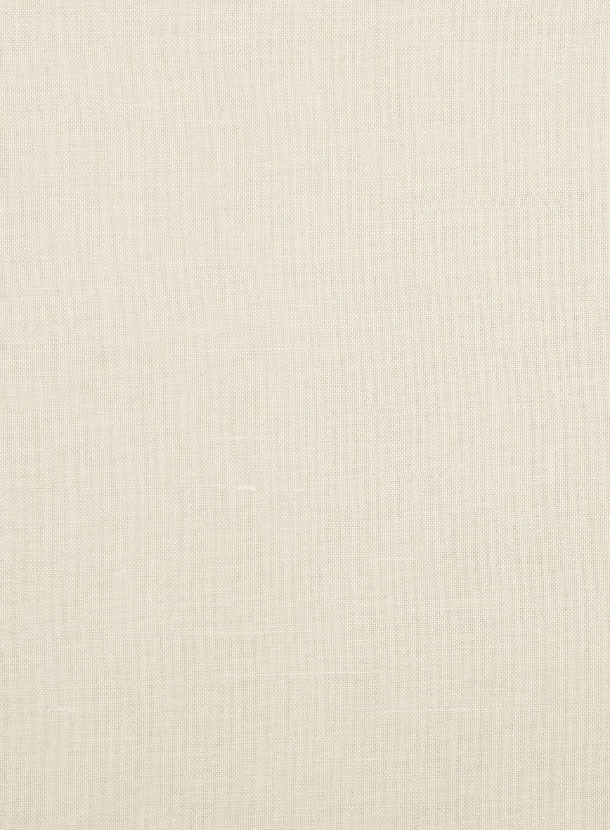 Washed Beige Cotton Linen Shirt 4 Washed Beige Cotton Linen Shirt - Image 2