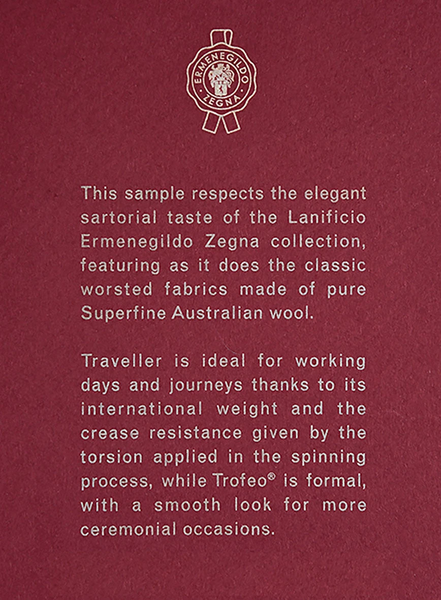 Lanificio Zegna Traveller Tobacco Brown Wool Pants 6 Lanificio Zegna Traveller Tobacco Brown Wool Pants - Image 4